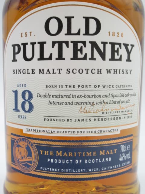 オールドプルトニー　18年　46%　正規品 オールド プルトニー 18年 700ml 46％ | サトー酒店